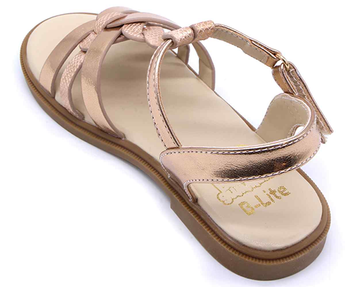 Bronze Braided Sandal
