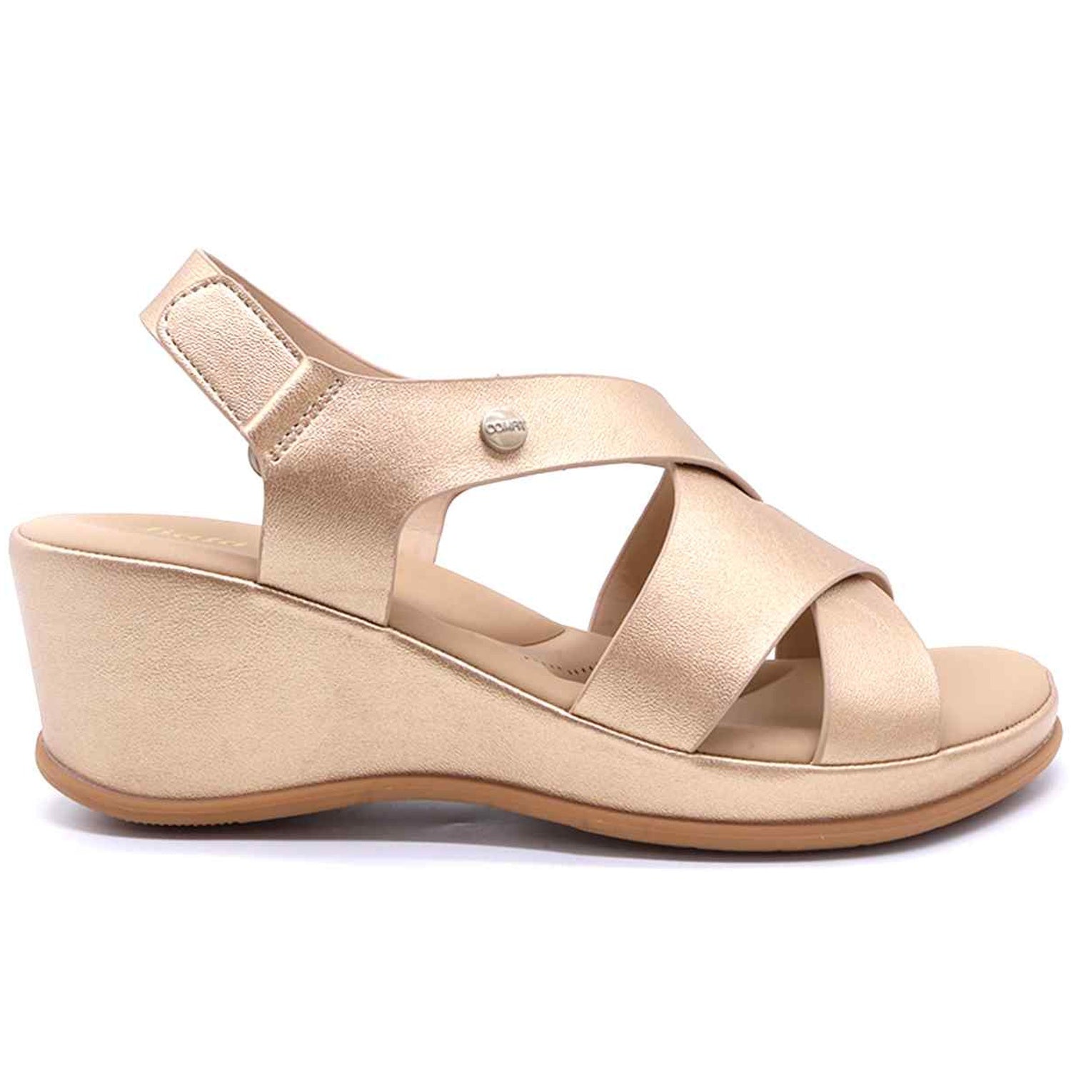 Comfit Soft-Fit Pewter Sandal