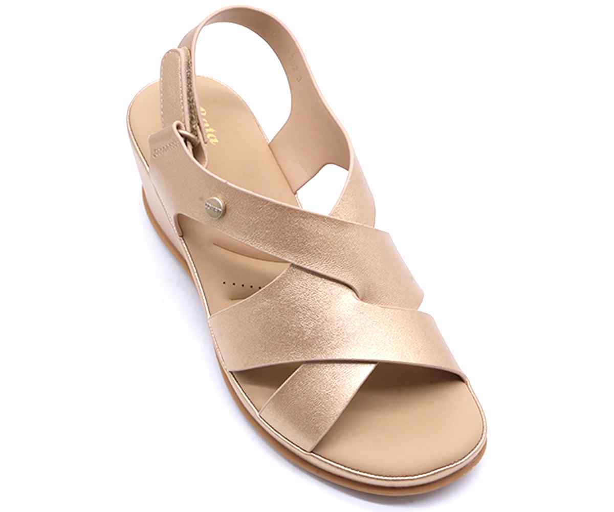Comfit Soft-Fit Pewter Sandal