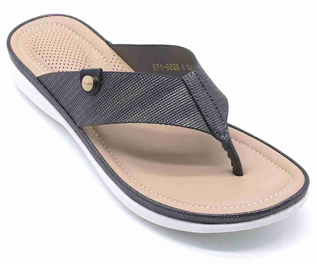 Comfit Black Thong Slide