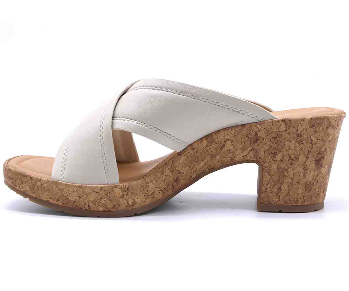 Comfit Cork Crossover Mules
