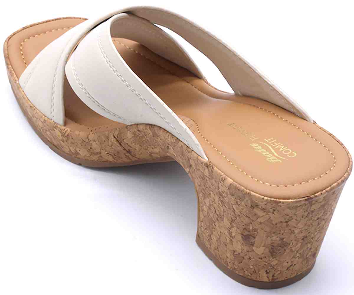 Comfit Cork Crossover Mules