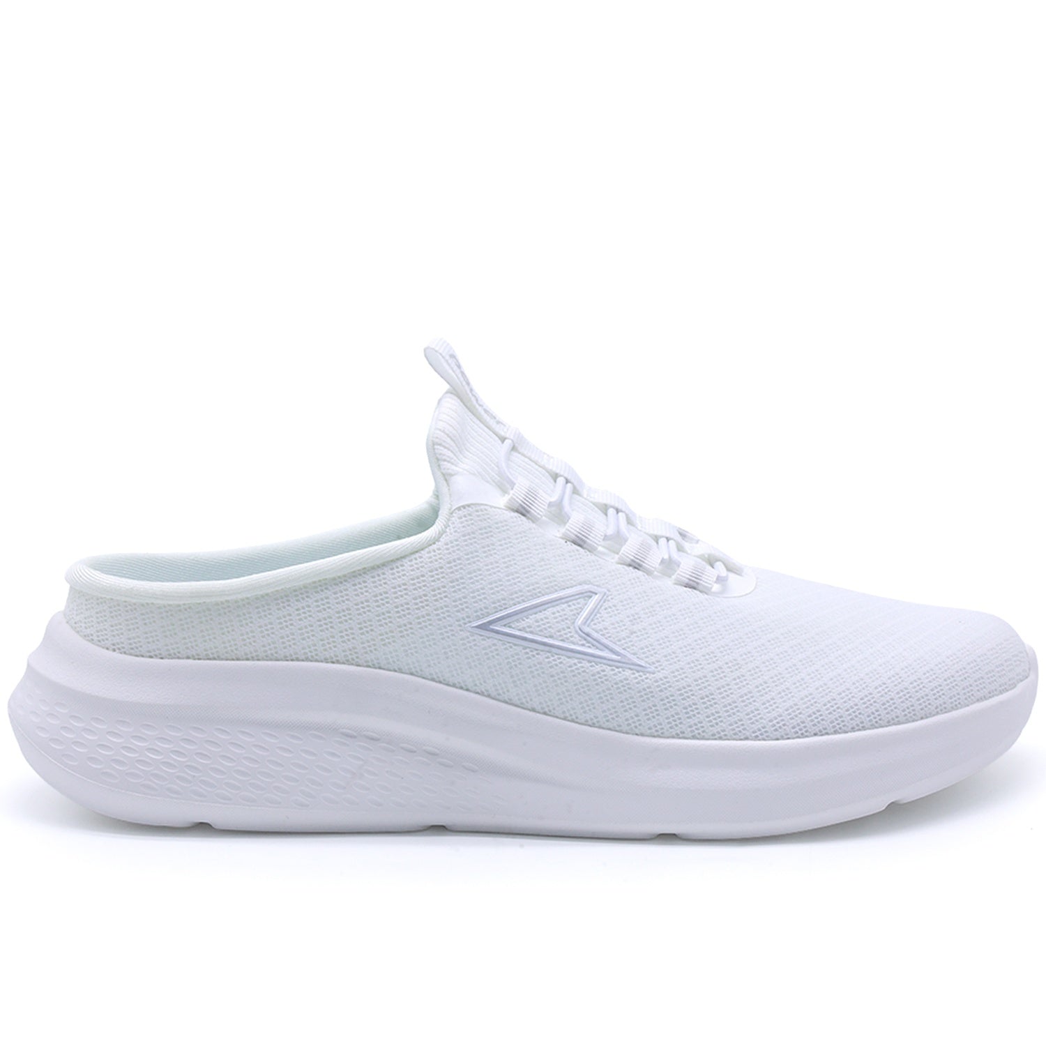 Power All White Clog Sneaker