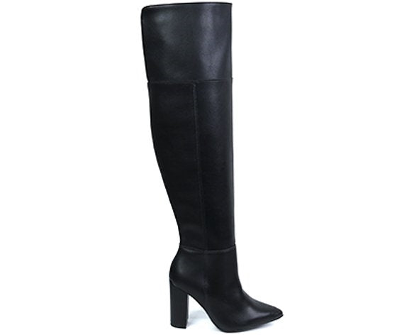 br black over the knee boots