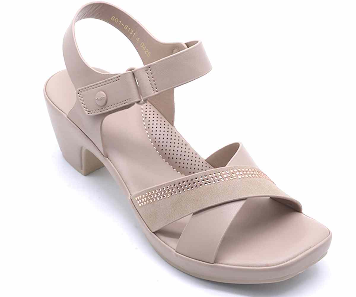 Comfit Beige Crossover Sandals