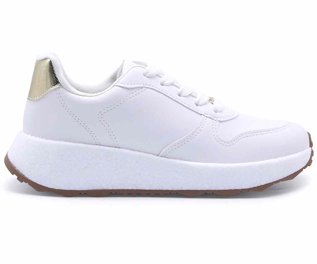 Br White Foam Trainers