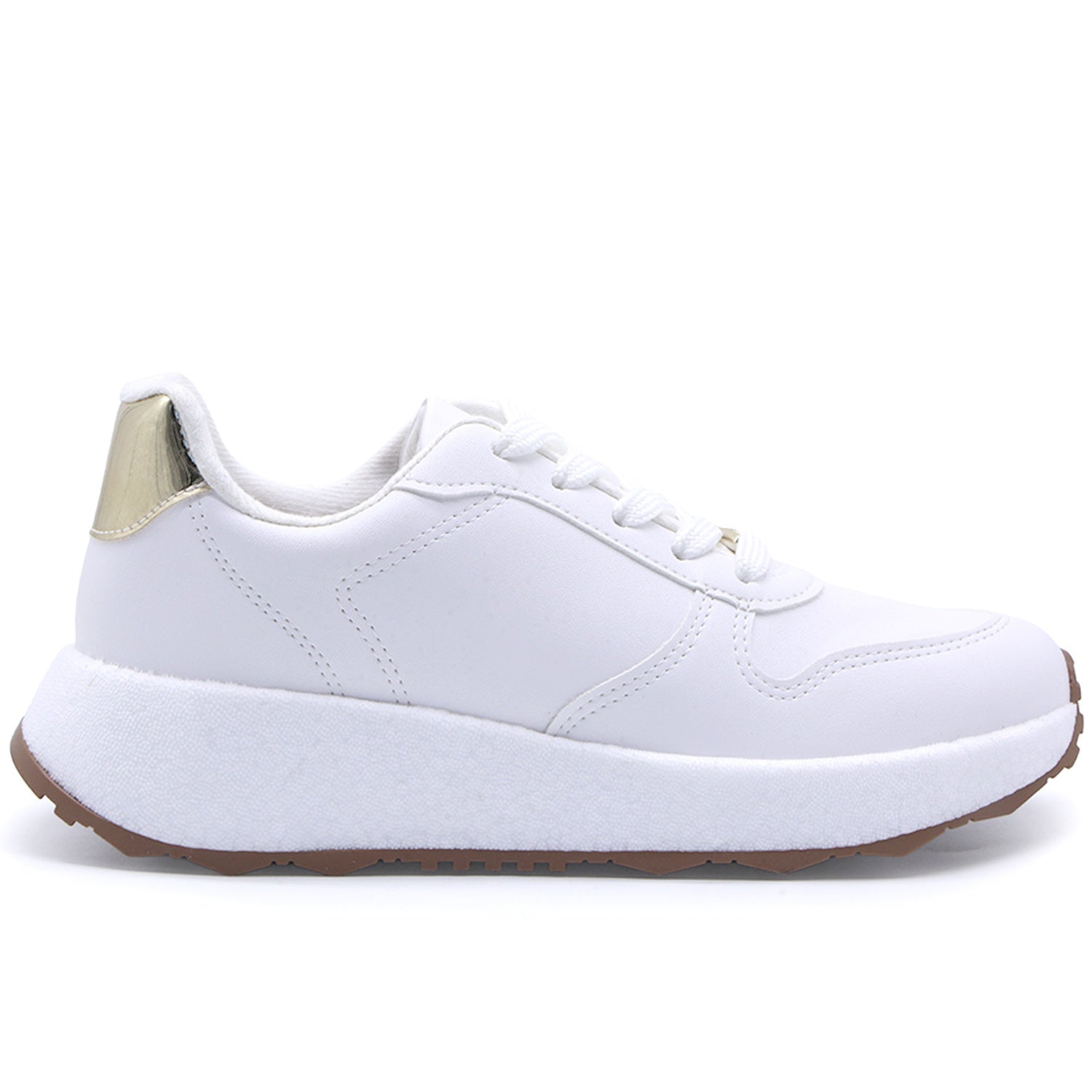 Br White Foam Trainers