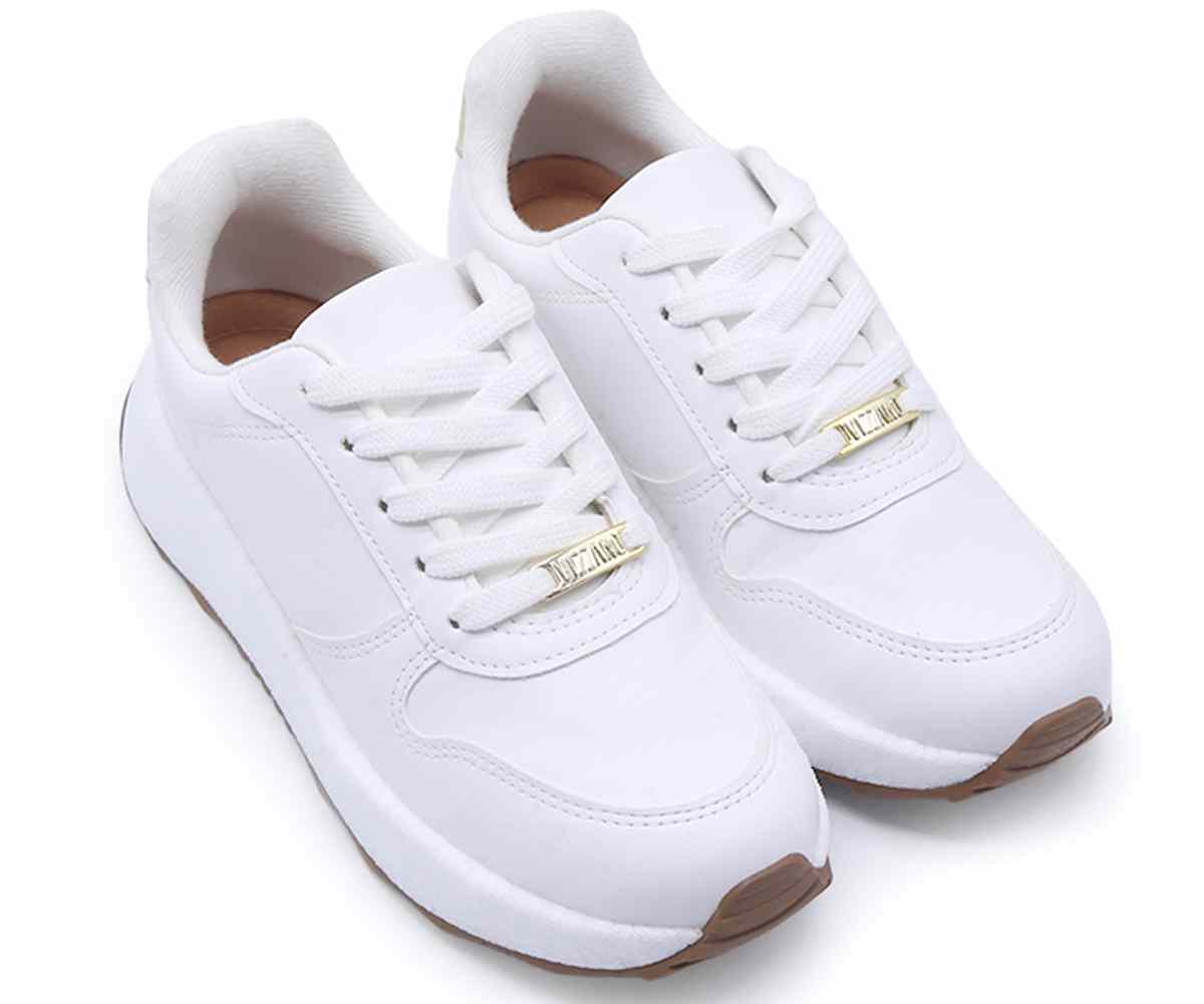 Br White Foam Trainers