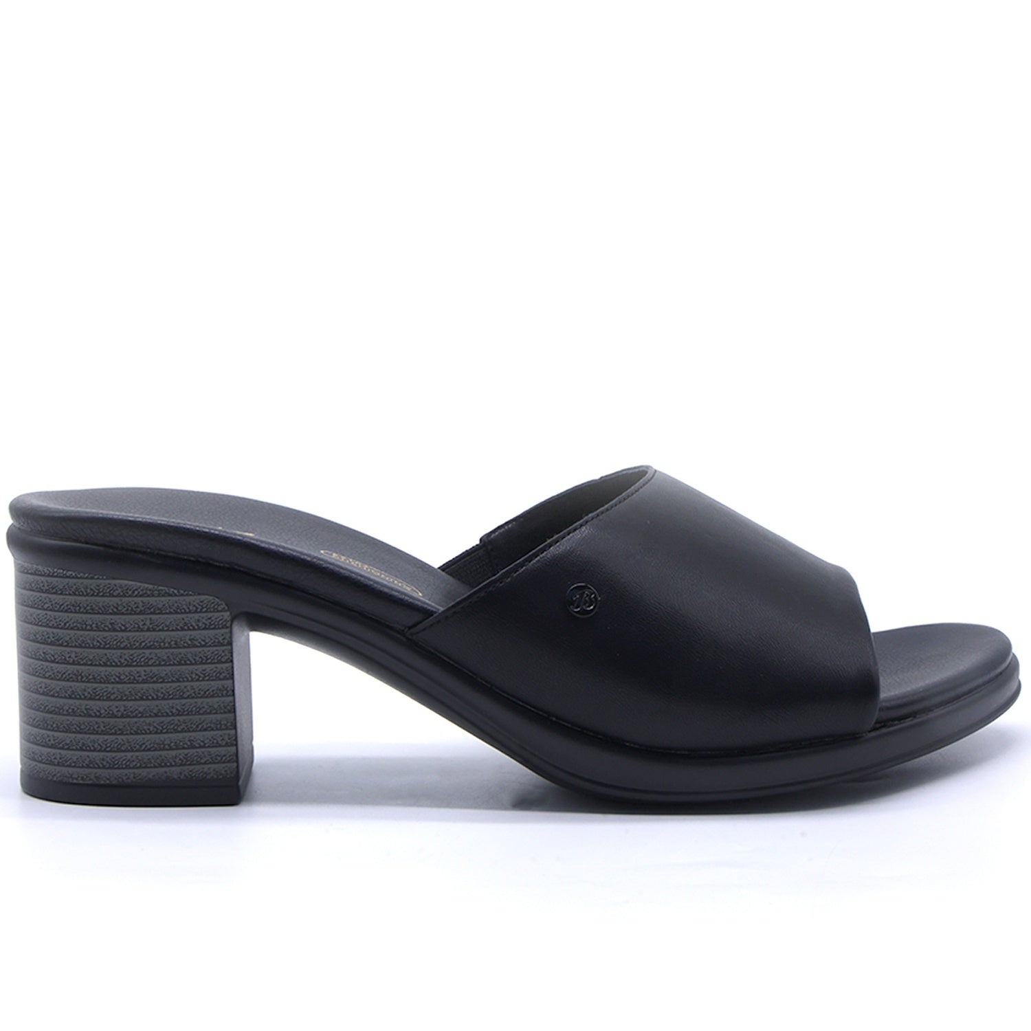 Comfit Black Block Mules