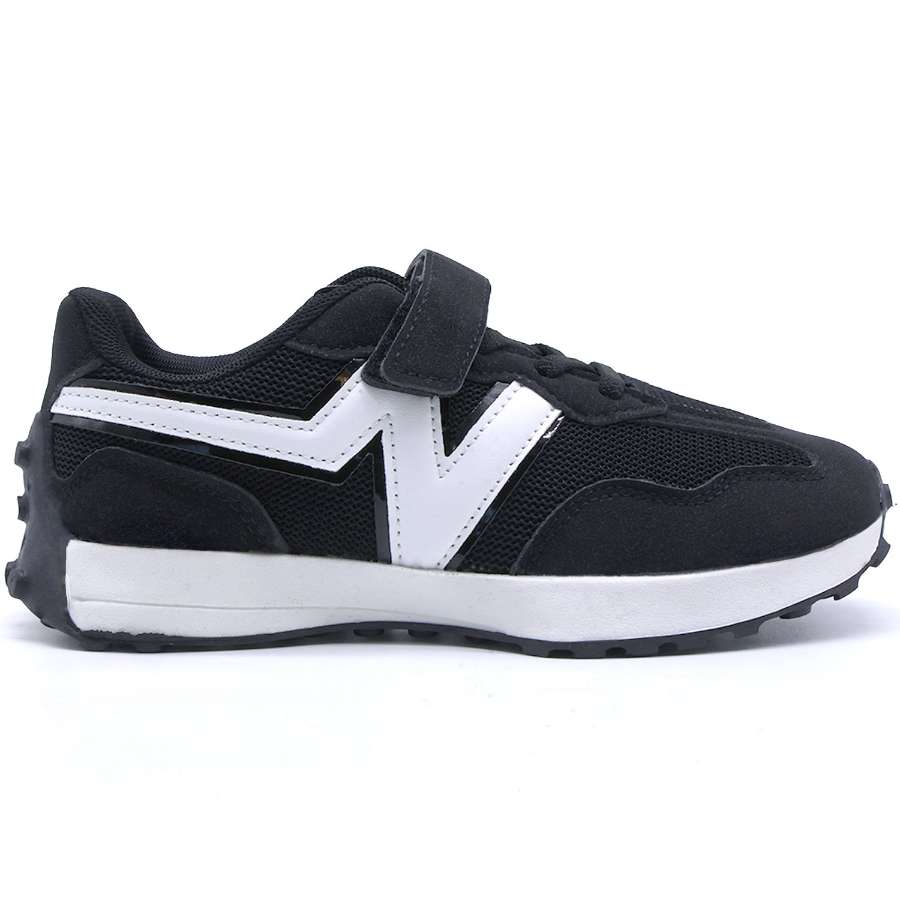 Kids Chunky Black Trainer