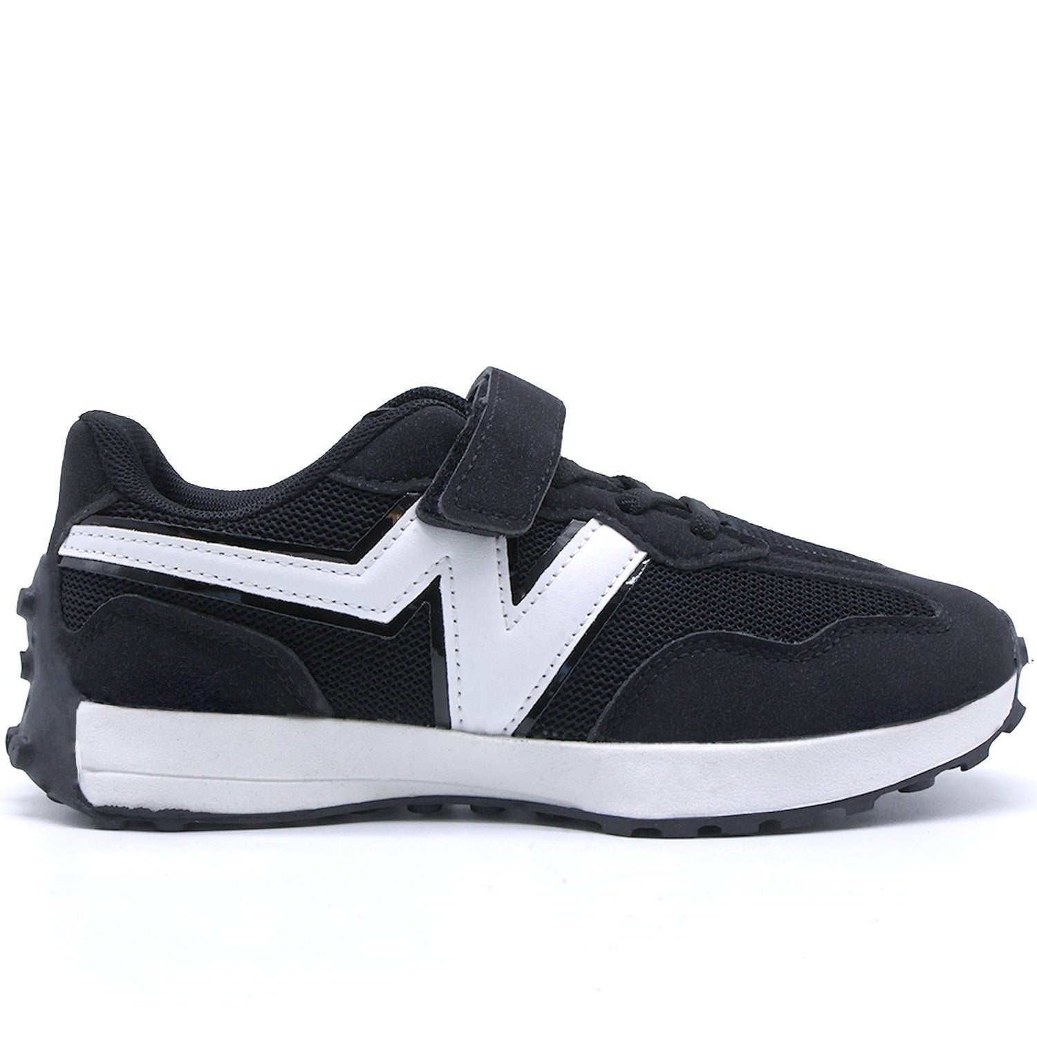 Kids Chunky Black Trainer