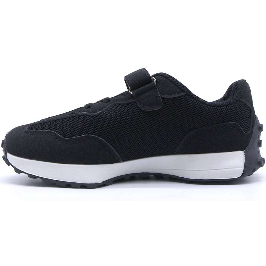 Kids Chunky Black Trainer