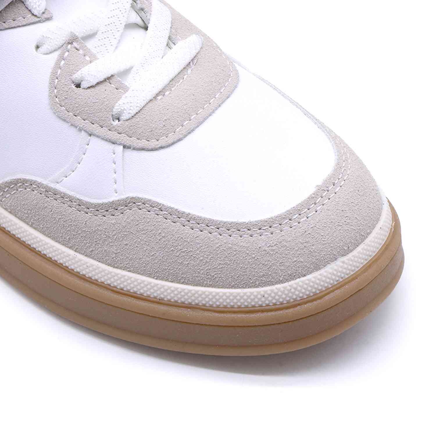 Kids White Gum Trainers