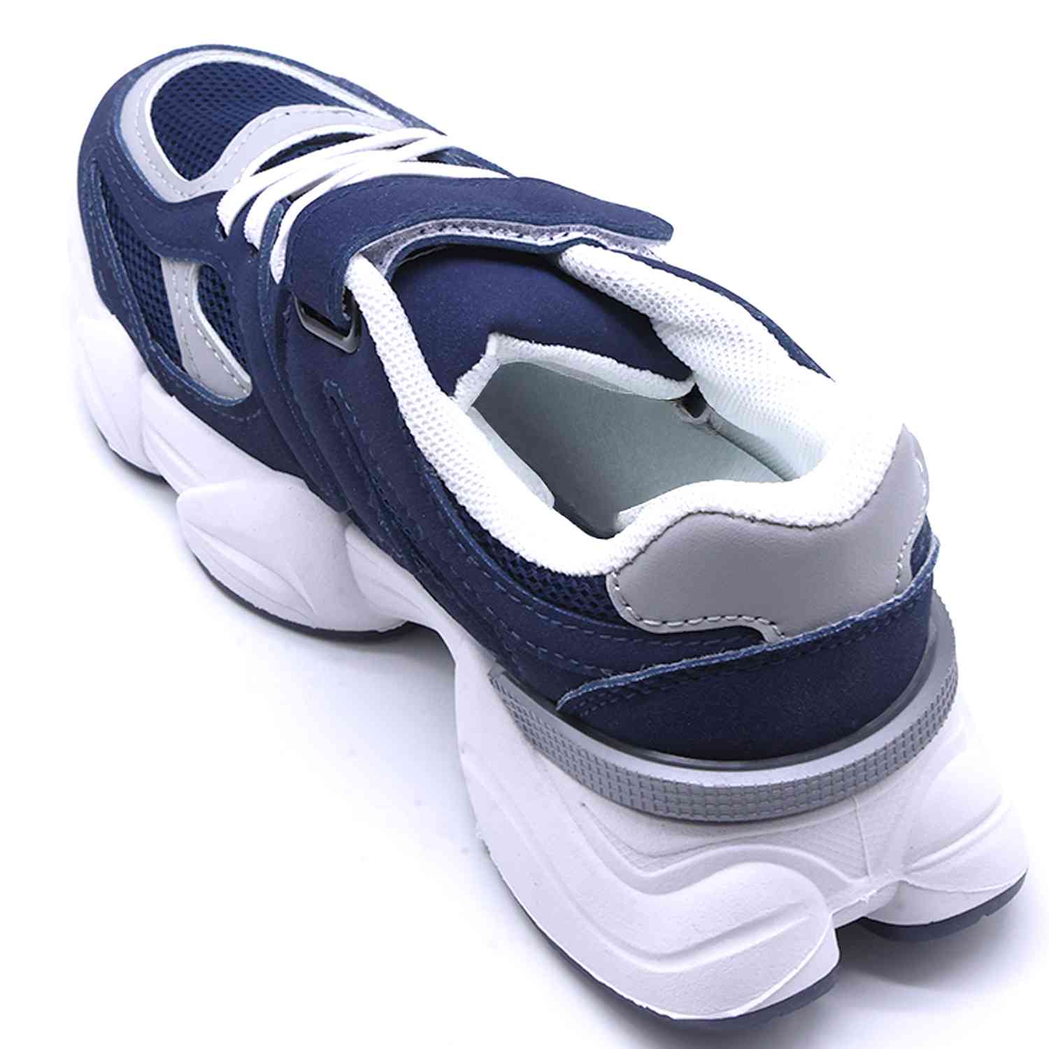 Kids Chunky Navy Trainers
