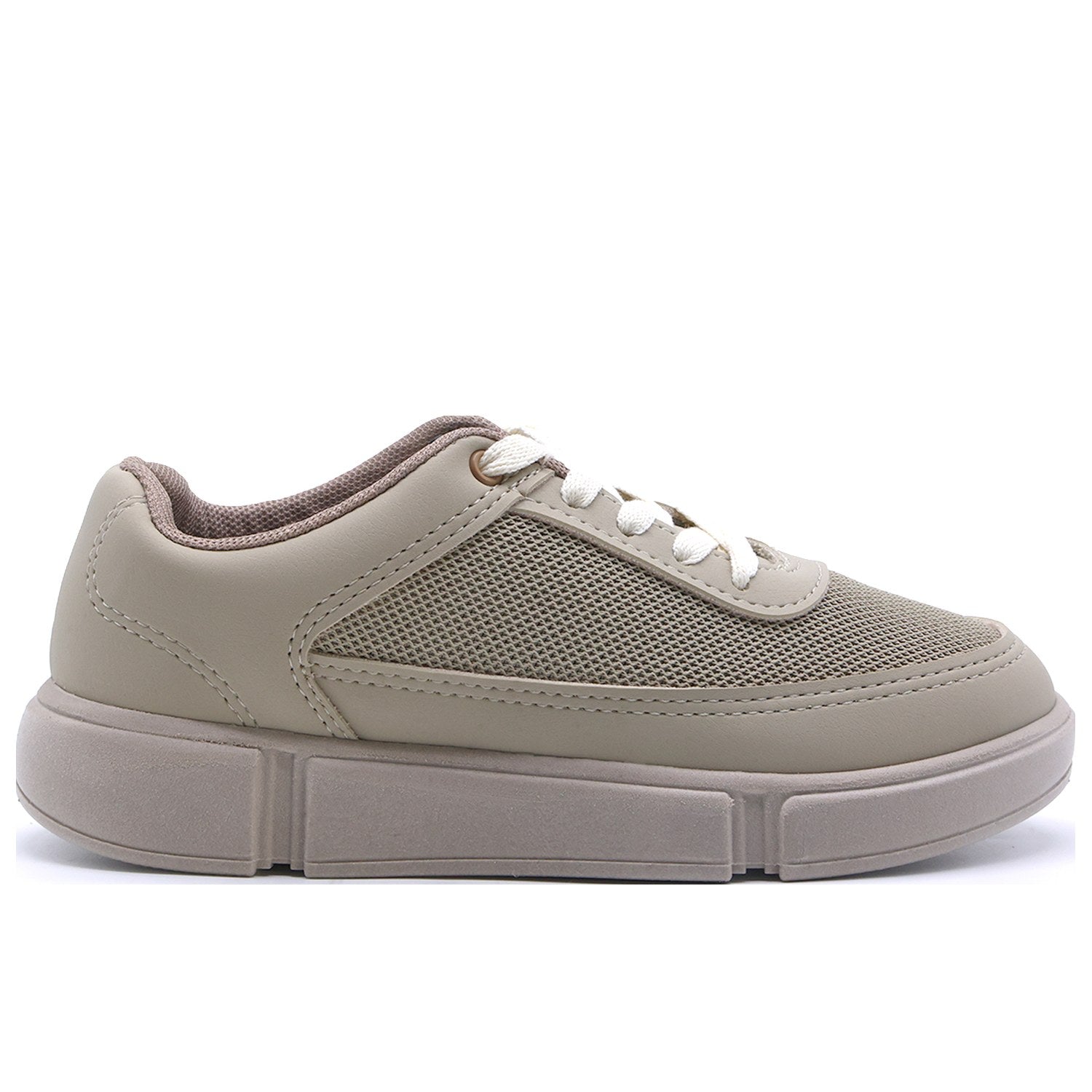 BR Khaki Mesh Trainers