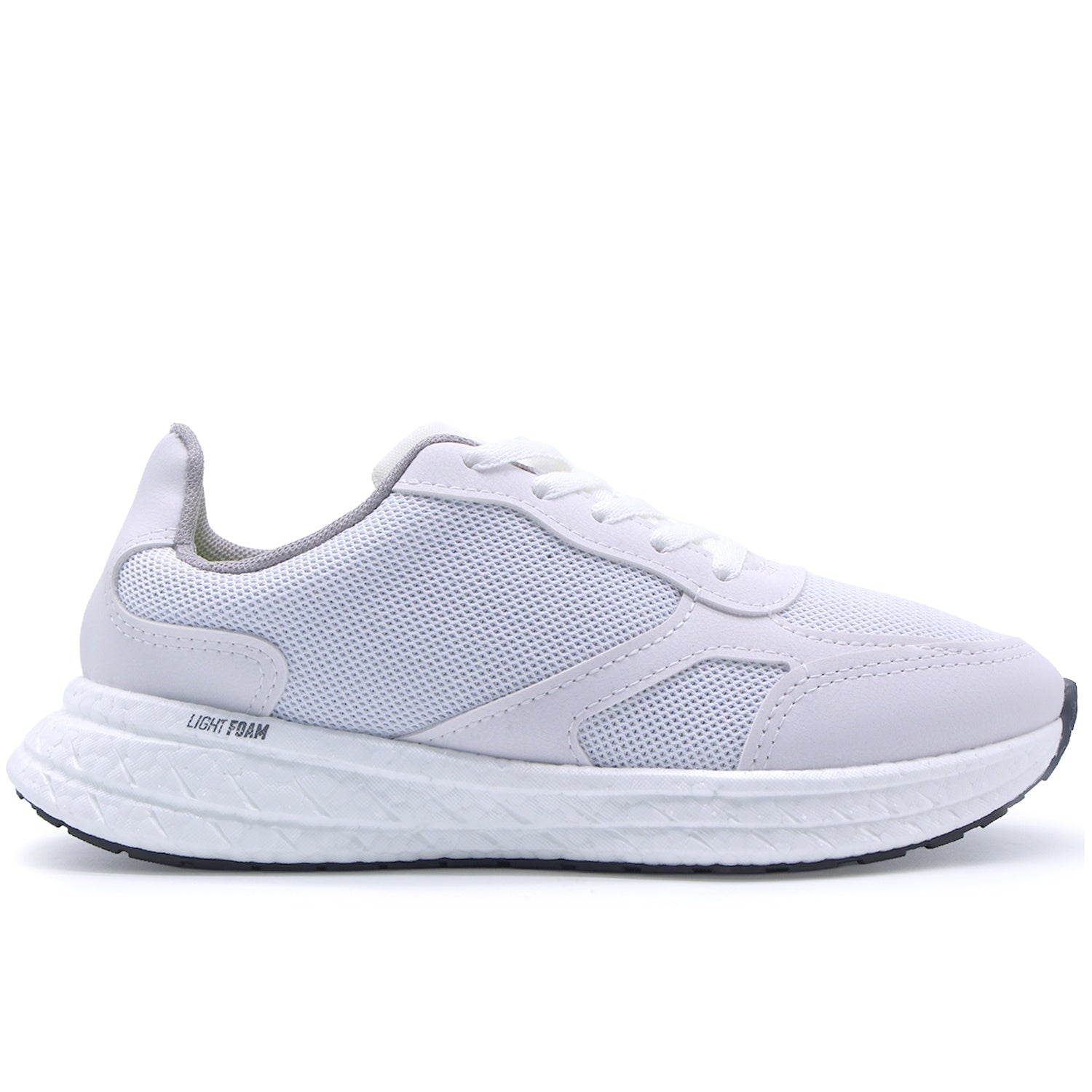 BR Youth Lightfoam White Sneakers