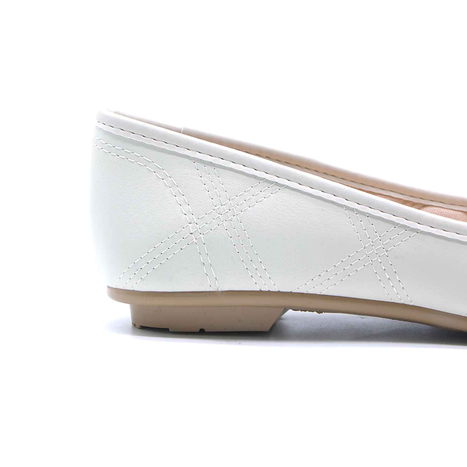 BR White Bow Ballerina