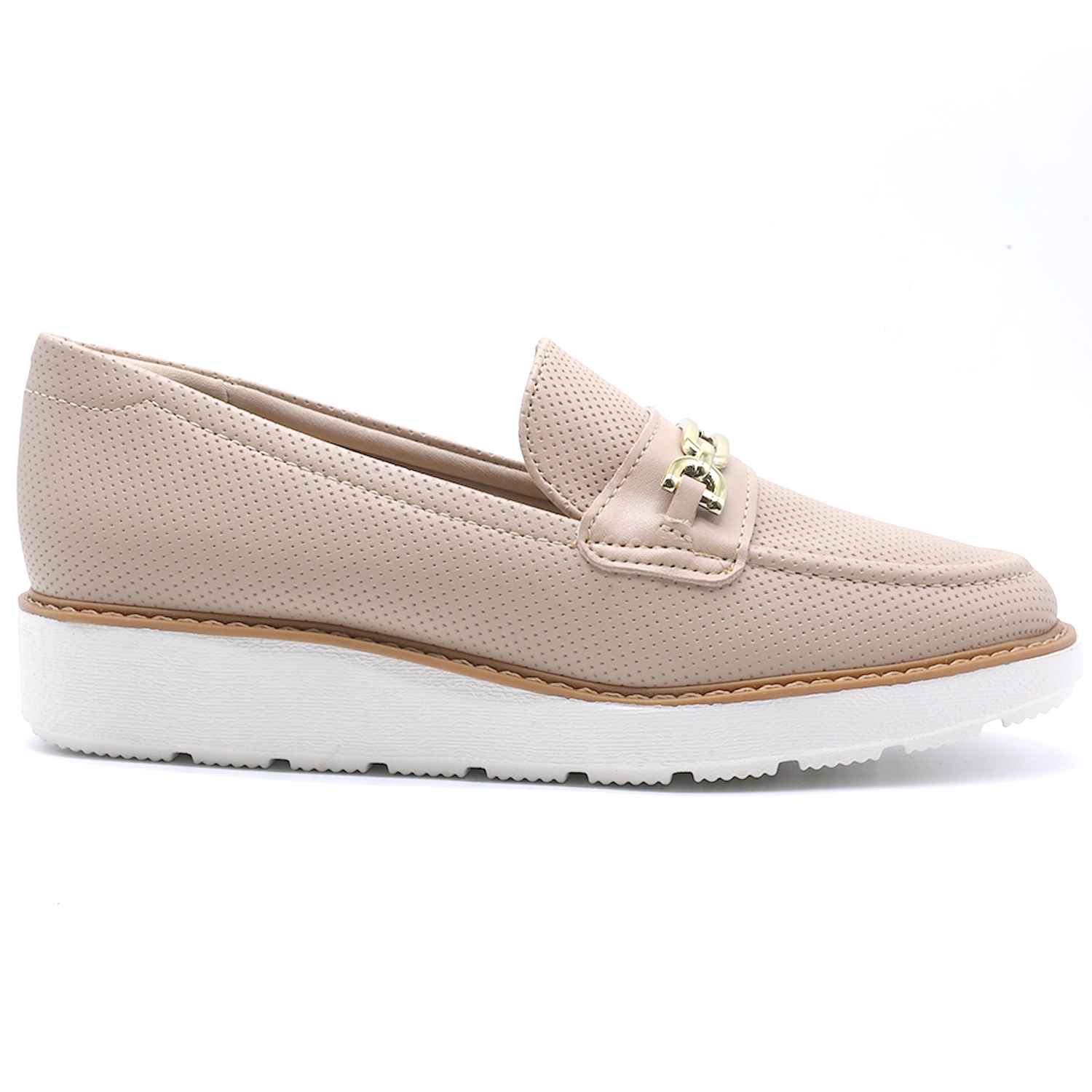 Br Extralight Beige Horsebit Loafer