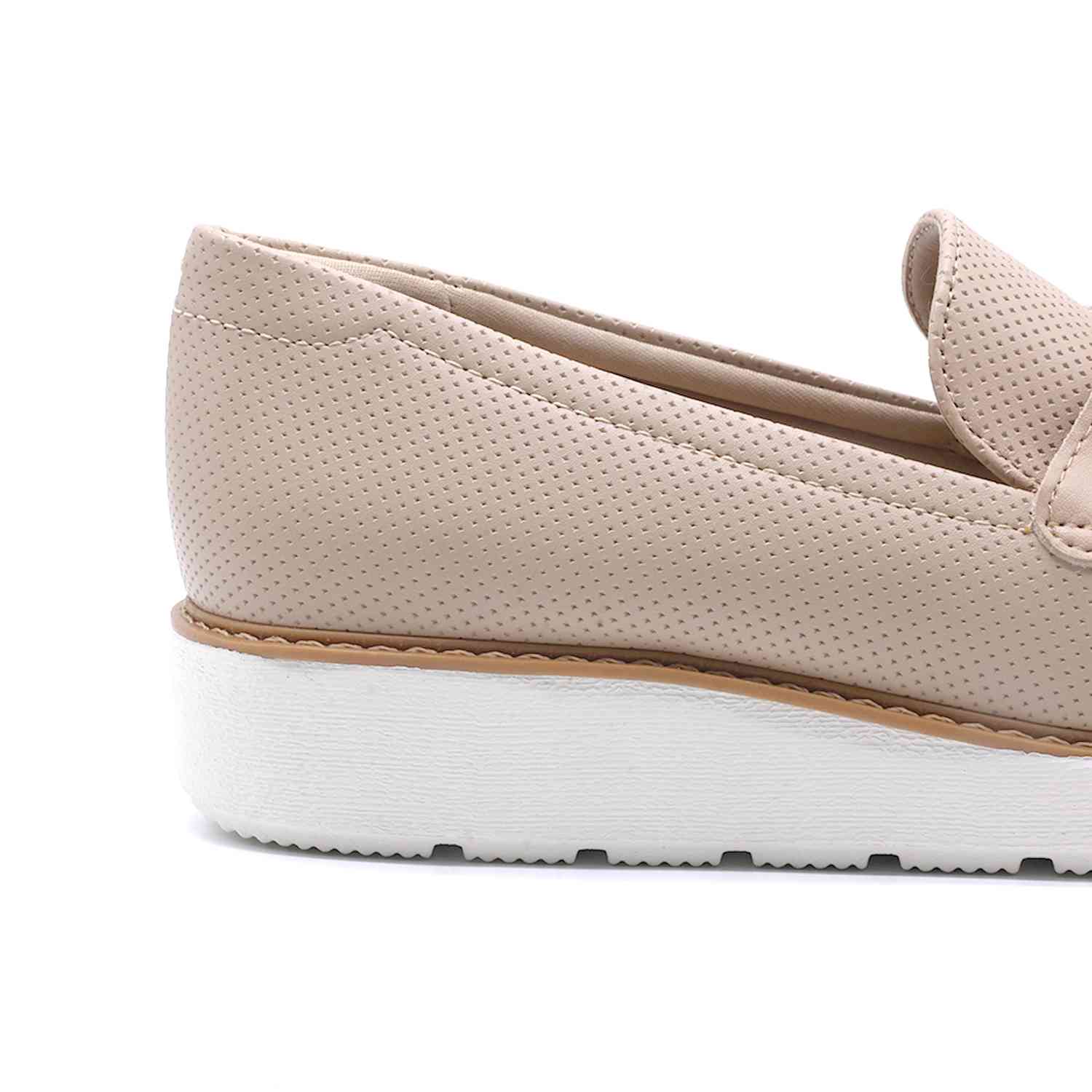 Br Extralight Beige Horsebit Loafer
