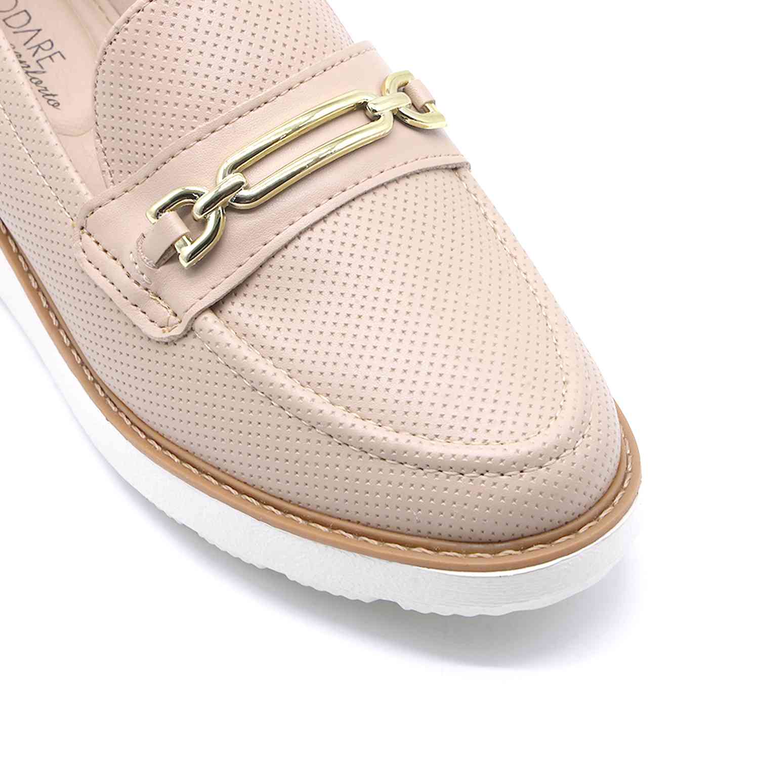 Br Extralight Beige Horsebit Loafer