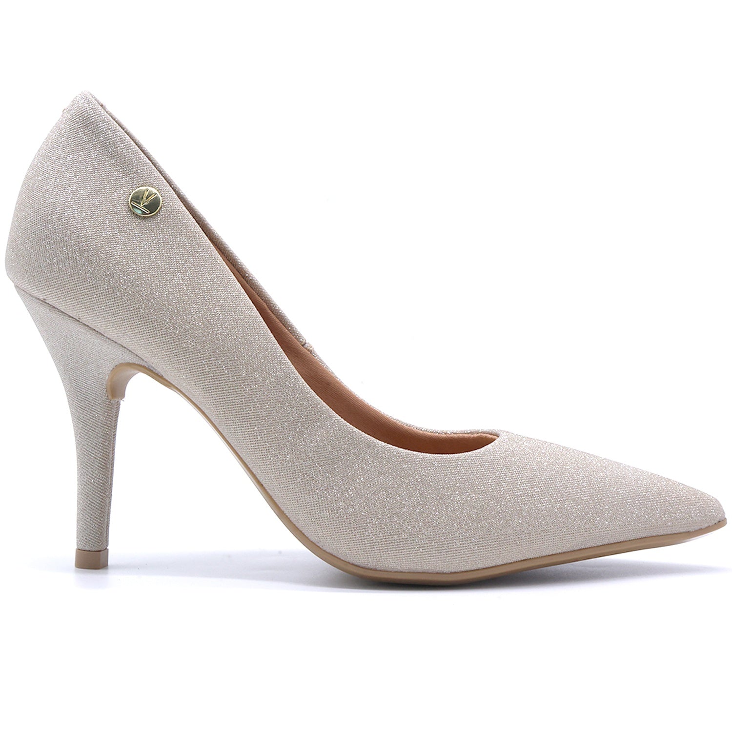 BR High Gold Glitter Stilletos