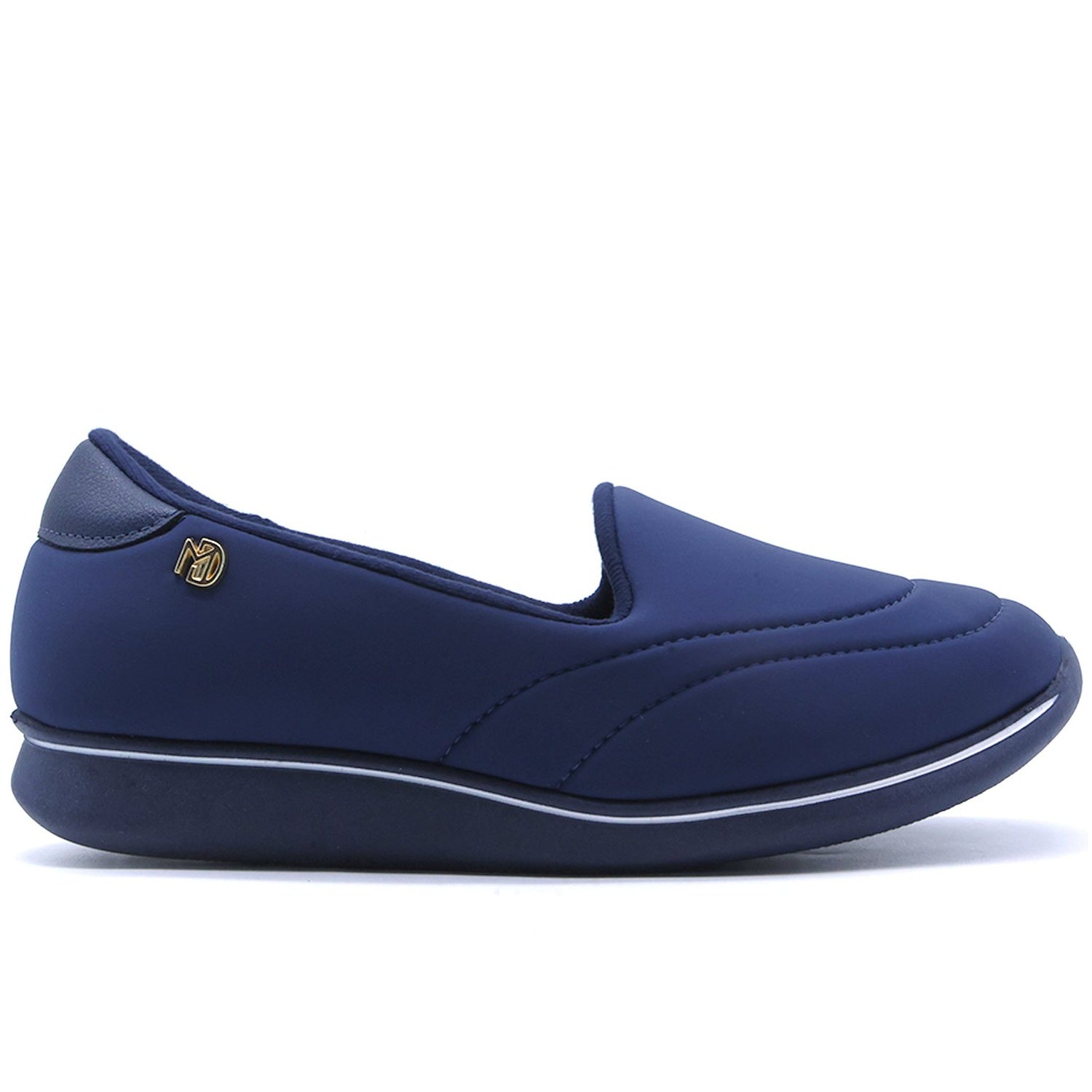 BR Comfy Navy Lycra Loafer