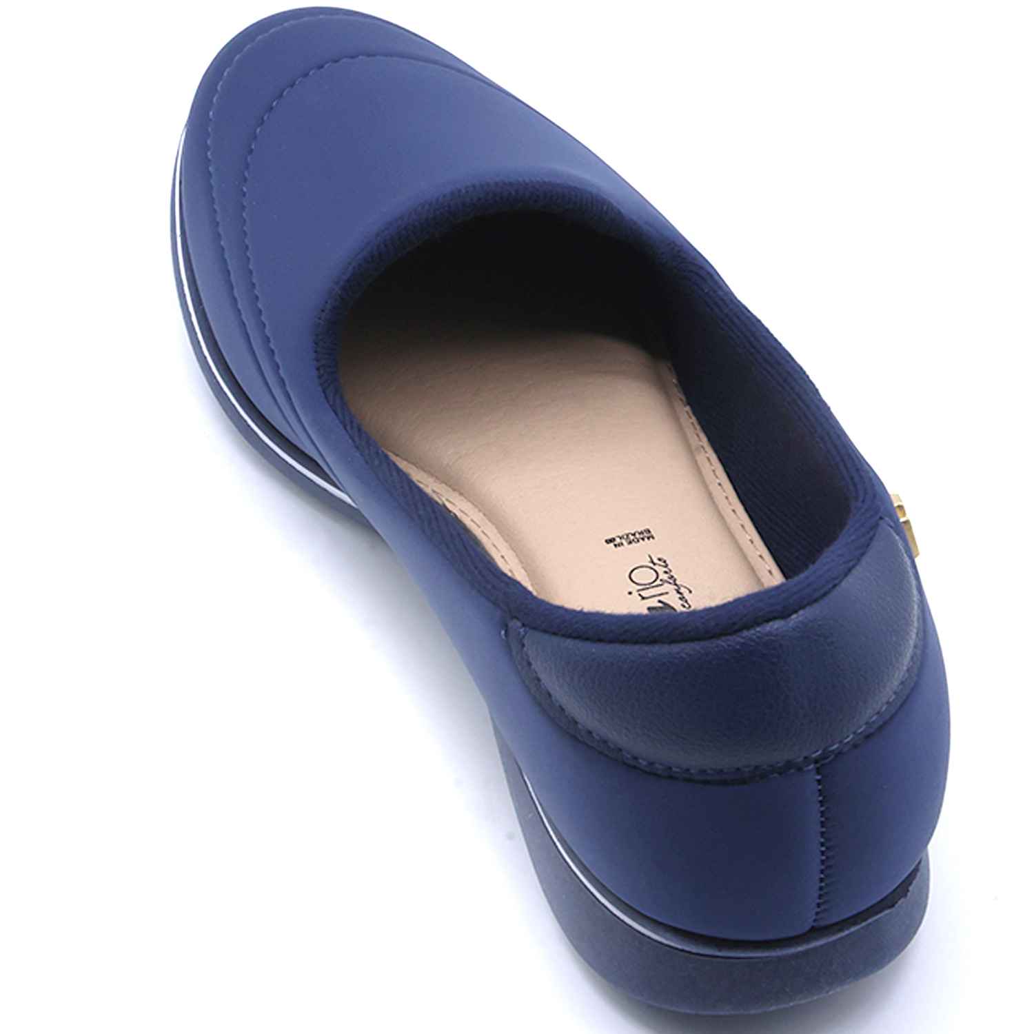 BR Comfy Navy Lycra Loafer
