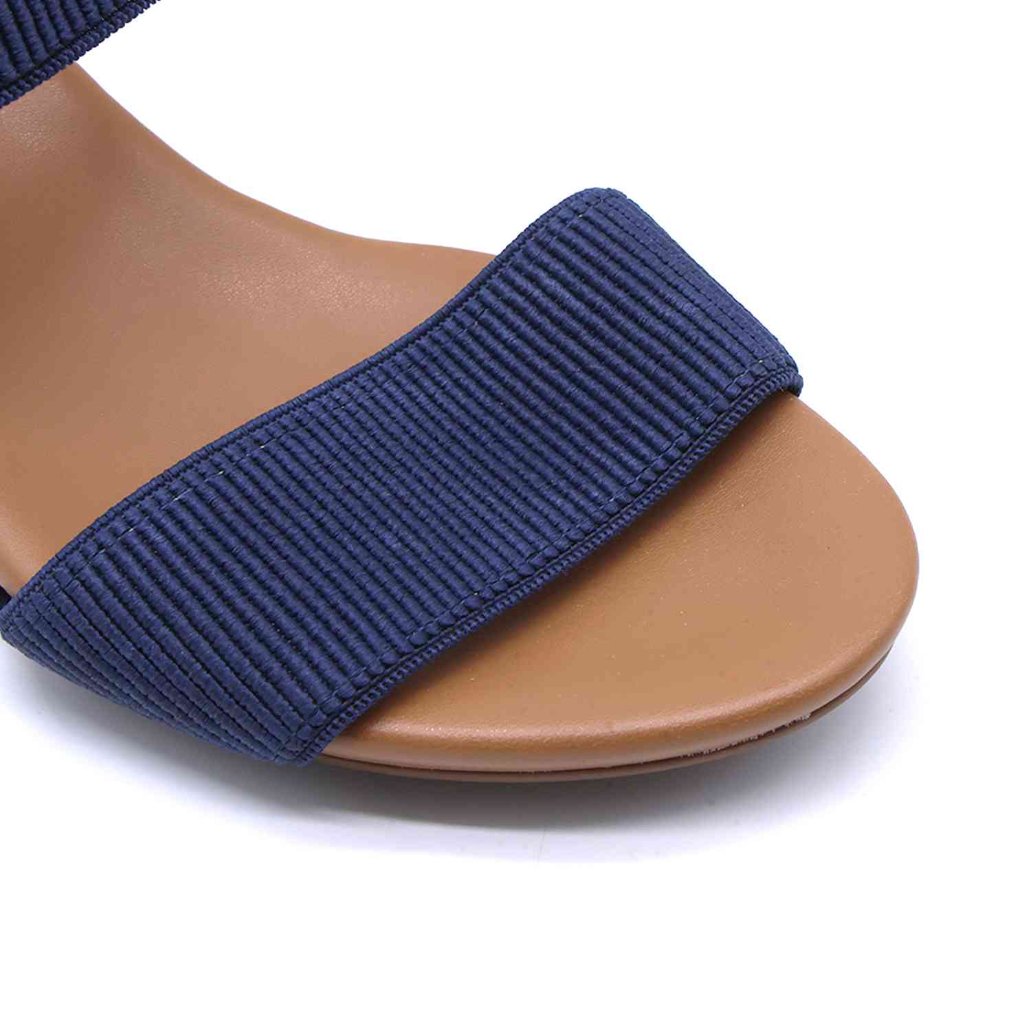 BR Navy Elastic Sandal
