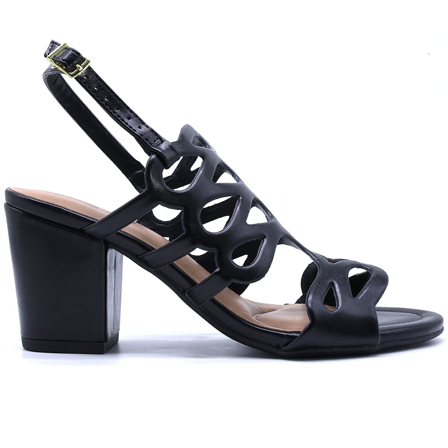 BR Black Cage Sandal