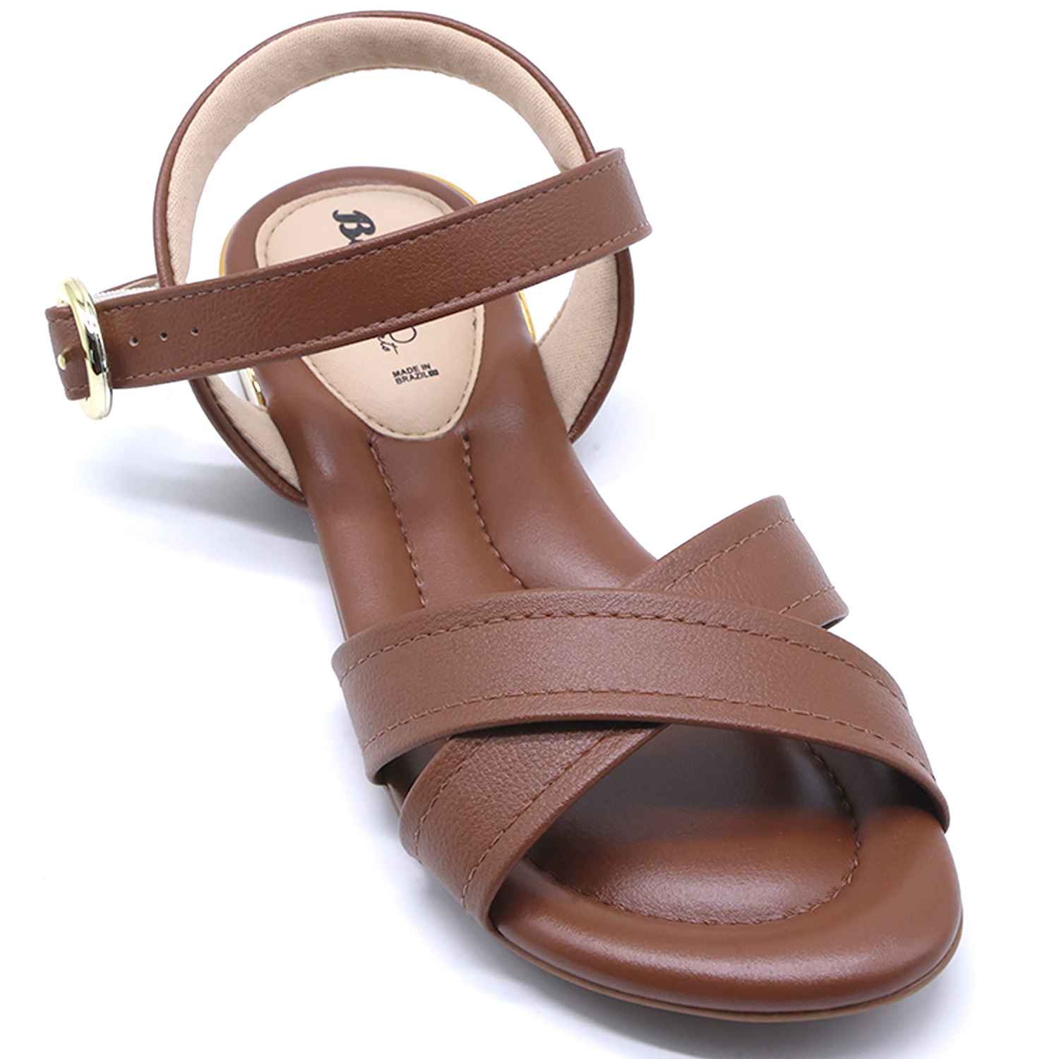 BR CROSSOVER BROWN SANDALS
