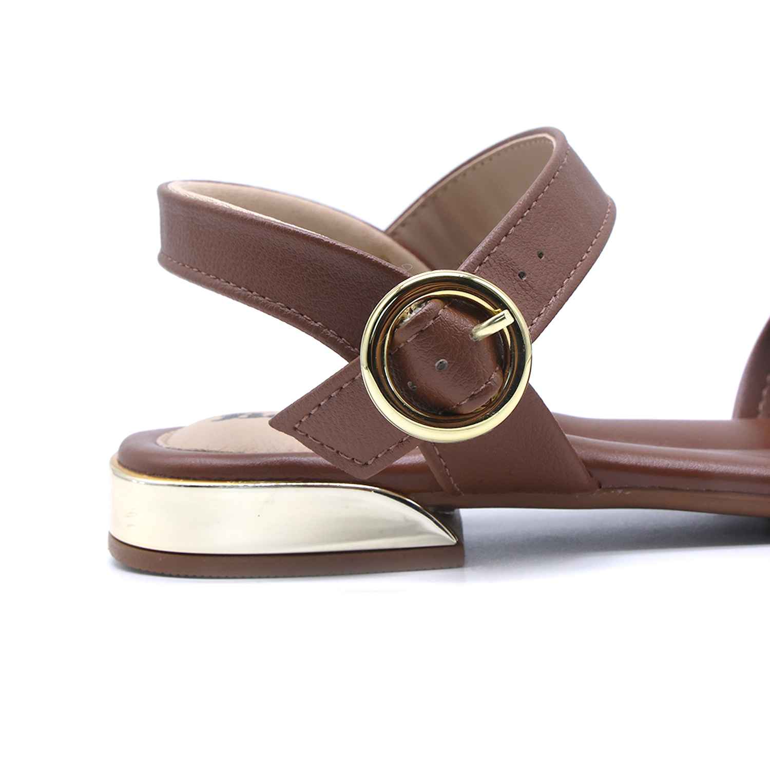 BR CROSSOVER BROWN SANDALS