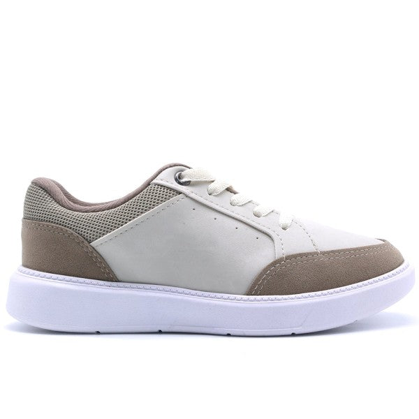 BR Youth Beige Trainers