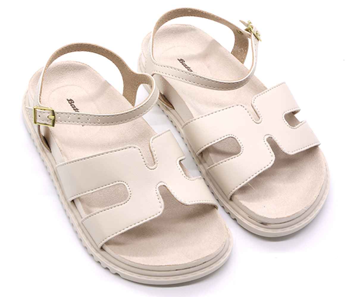 BR White Cutout Sandal
