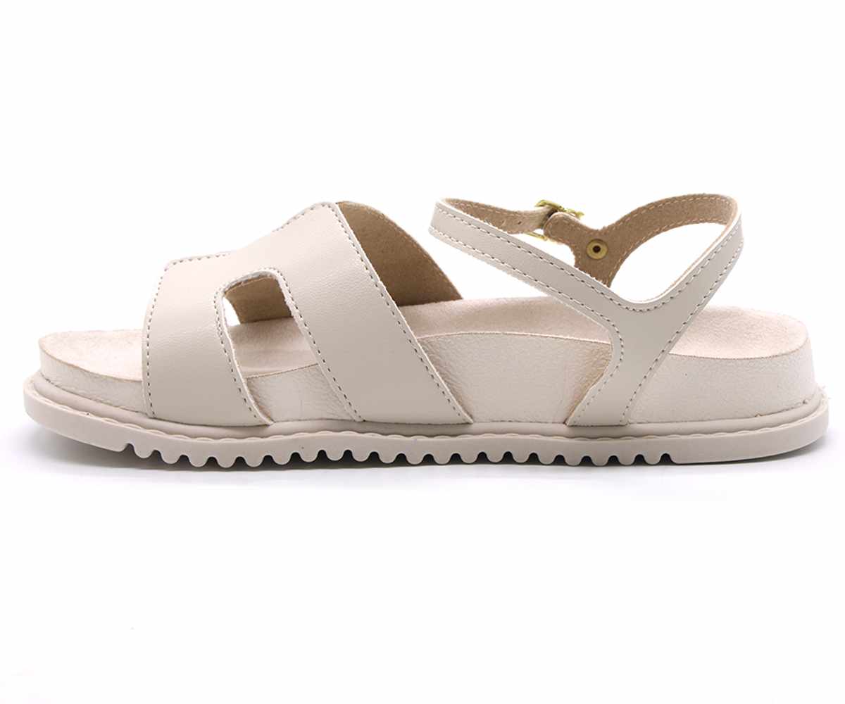 BR White Cutout Sandal