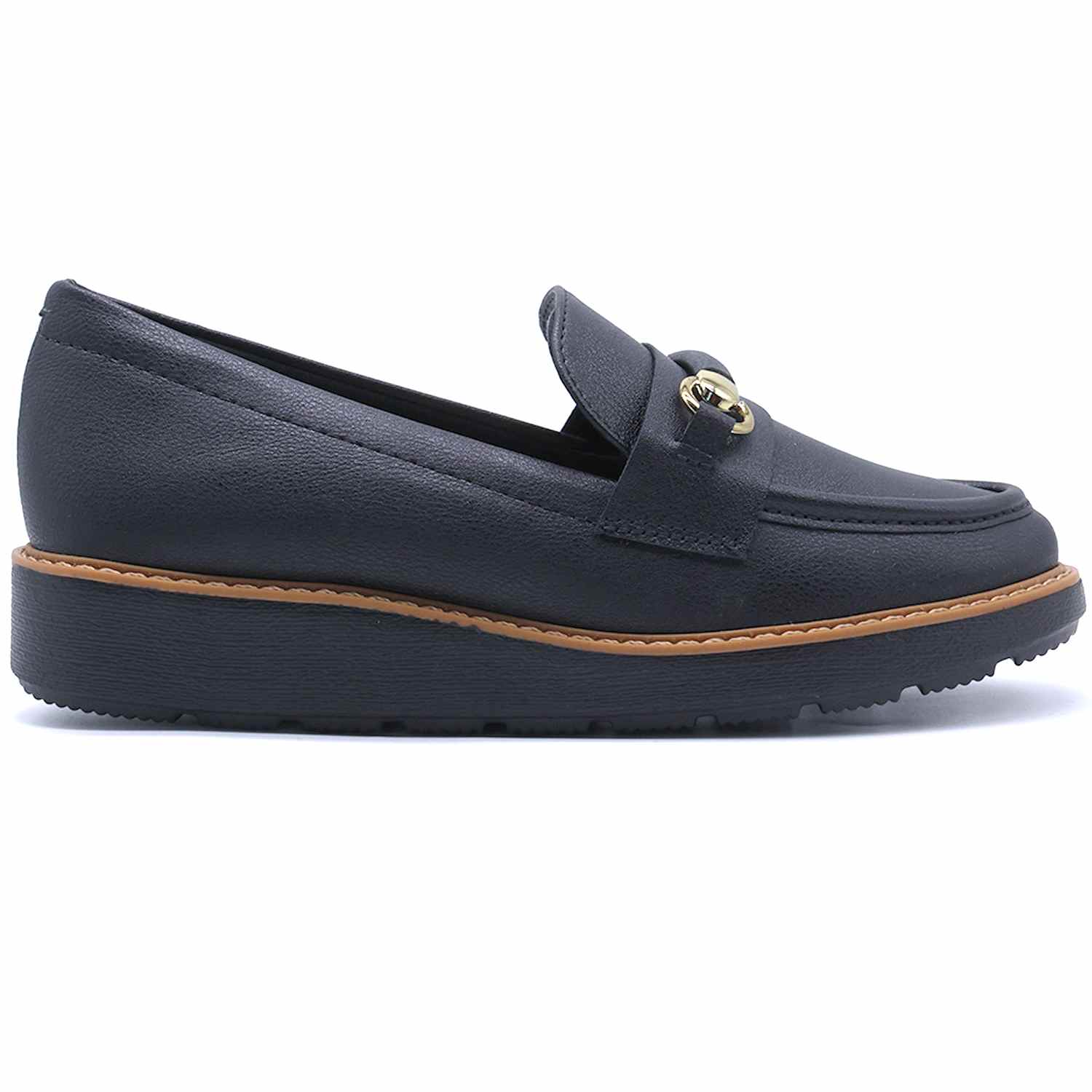 Br Extralight Black Horsebit Loafer