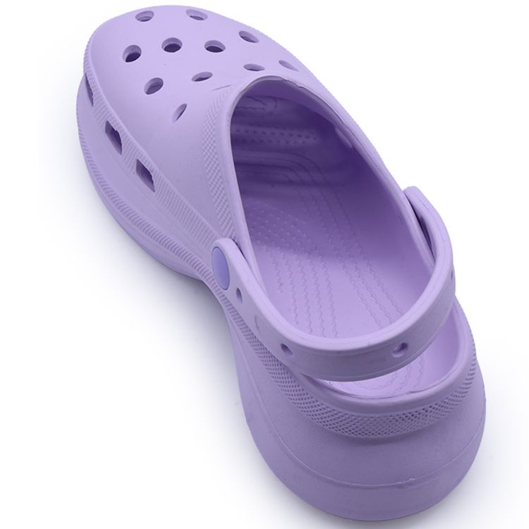 Chunky Purple Foam Clogs