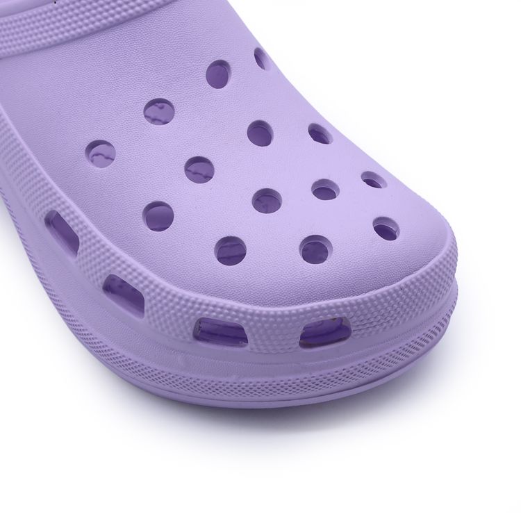 Chunky Purple Foam Clogs