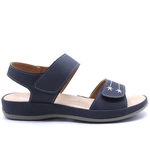 Comfit Navy Velcro Sandal