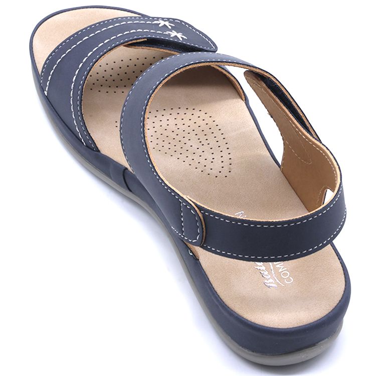 Comfit Navy Velcro Sandal