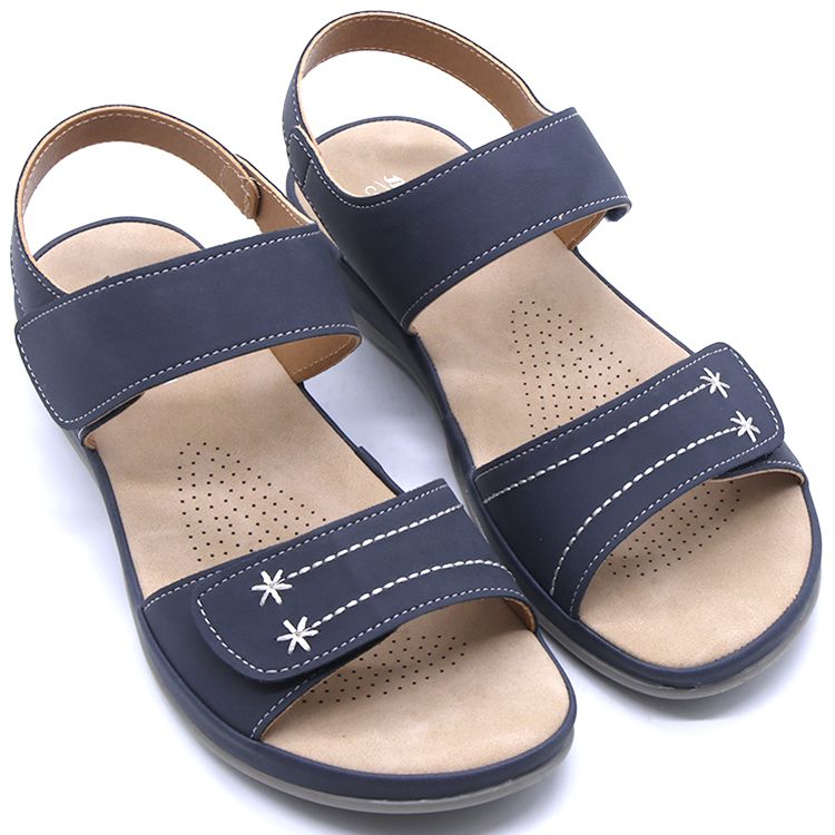 Comfit Navy Velcro Sandal