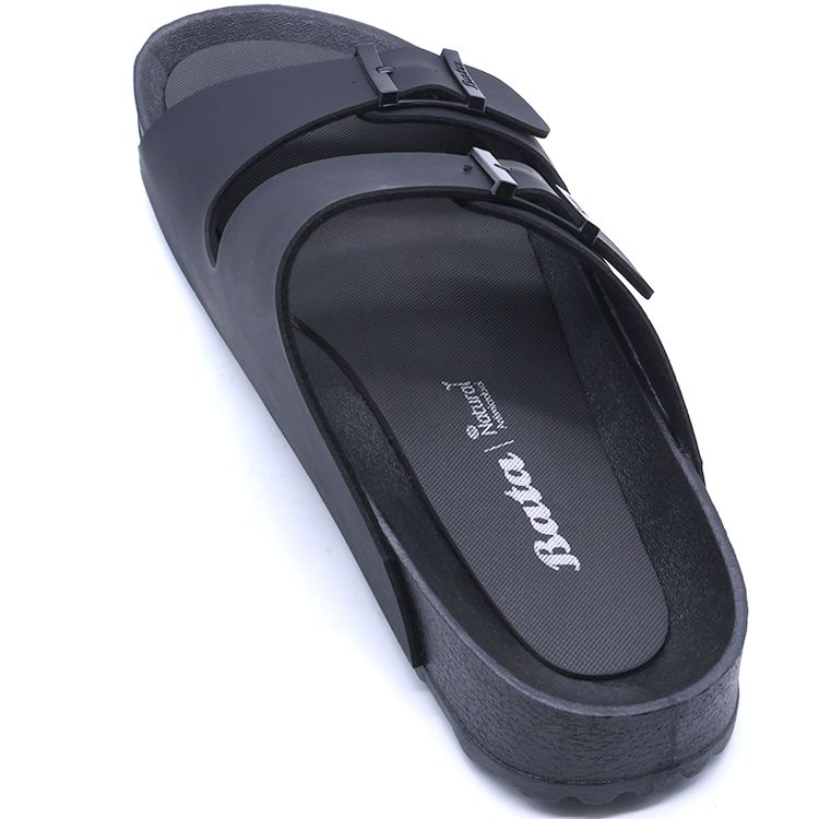 Black Flexi Slides