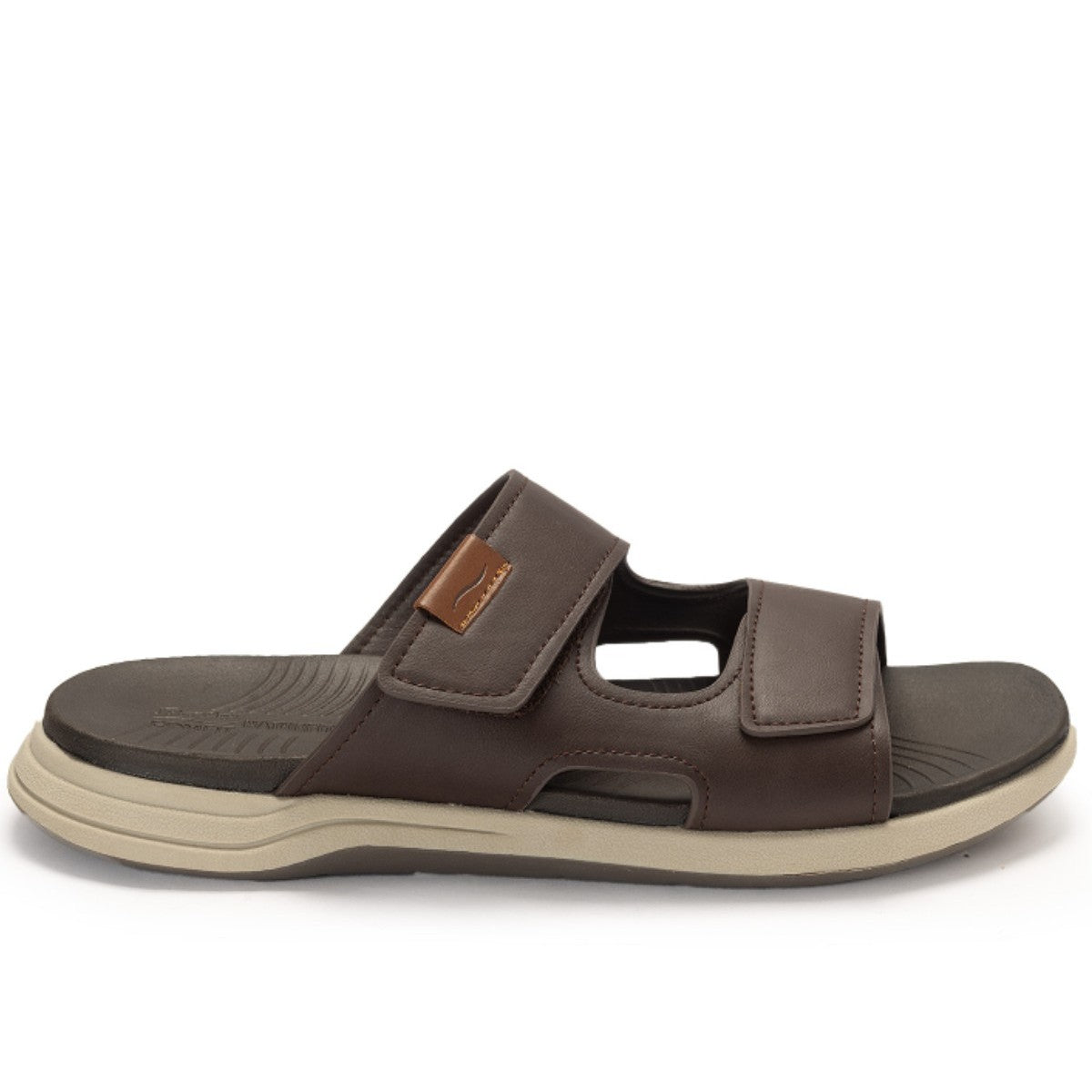 Comfit Naturfit Brown Duo Slides