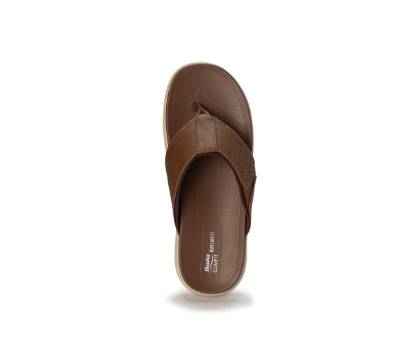 Comfit Naturfit Brown Thong Slides