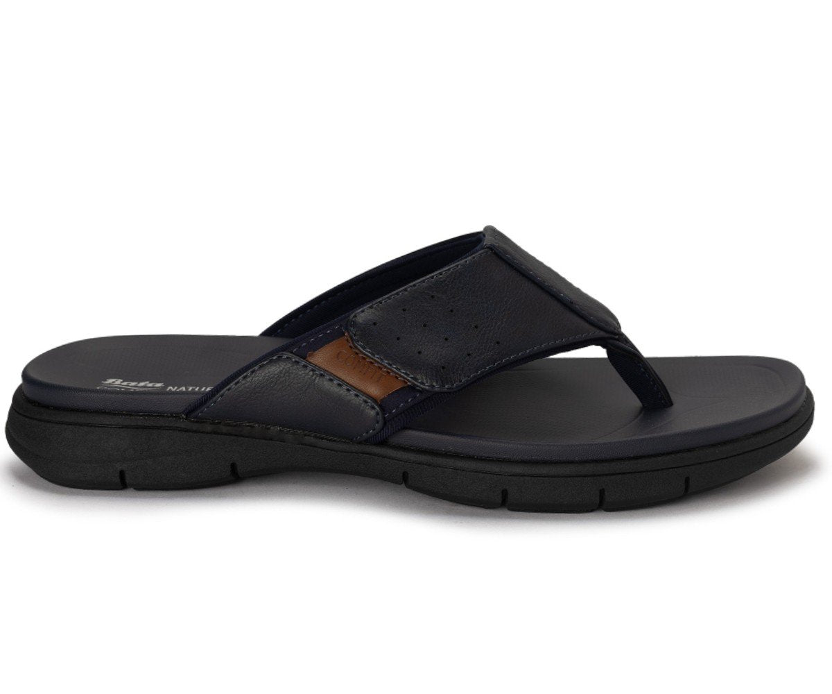 Comfit Naturfit Navy Thong Slides