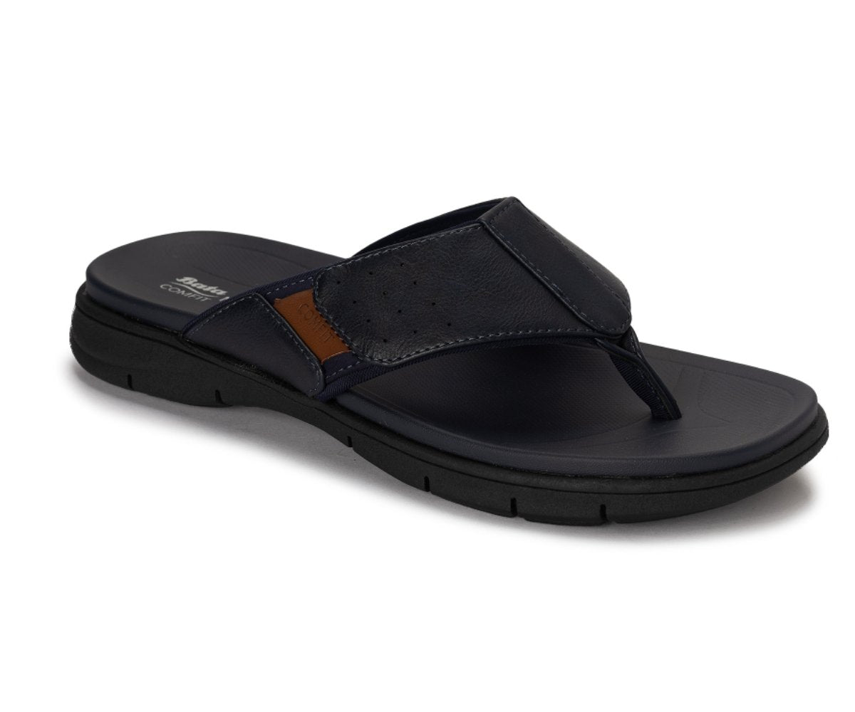 Comfit Naturfit Navy Thong Slides