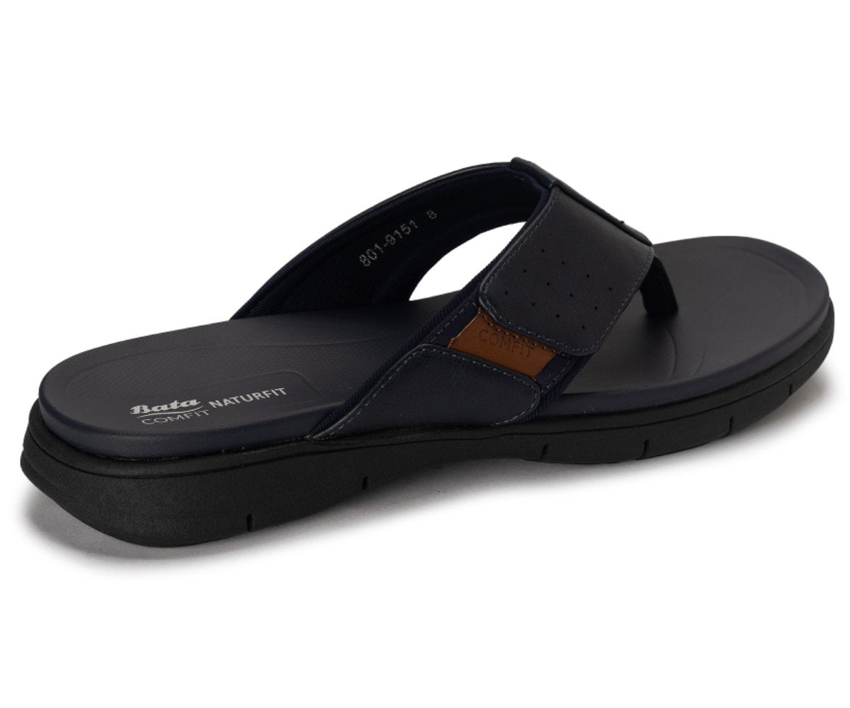 Comfit Naturfit Navy Thong Slides