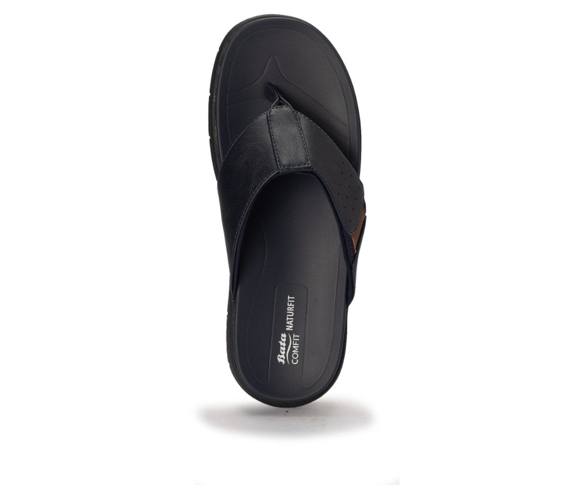 Comfit Naturfit Navy Thong Slides