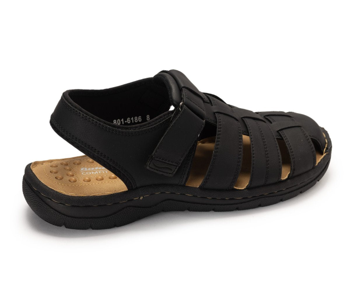 Comfit Wellness Black Sandals