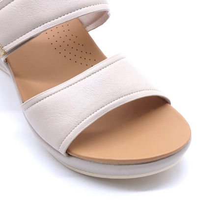 Comfit Beige Wedge Mule