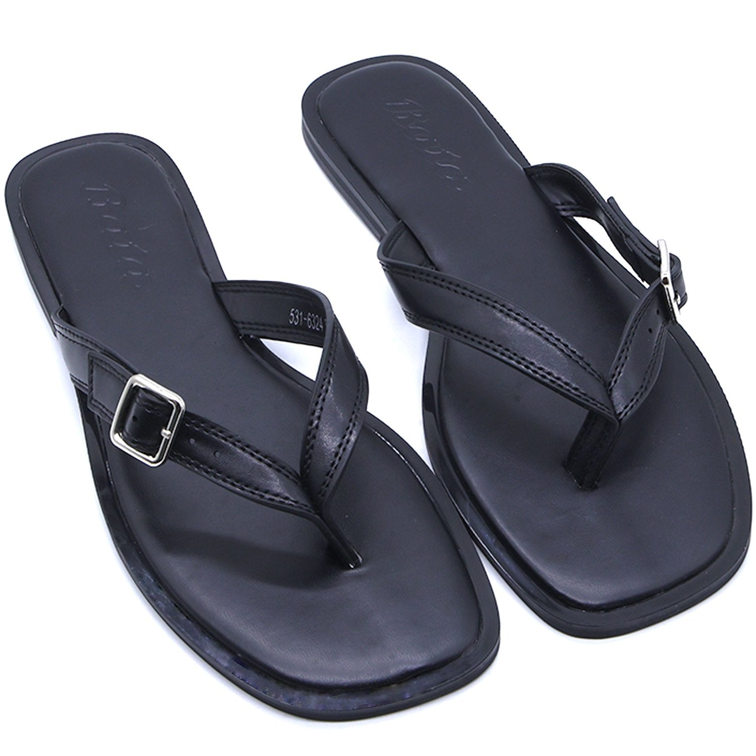 MINIMAL ALL BLACK SLIDES